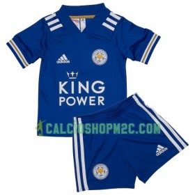 Leicester City Bambino Maglia Prima 2020/2021 Manica Corta (+ Pantaloncini)